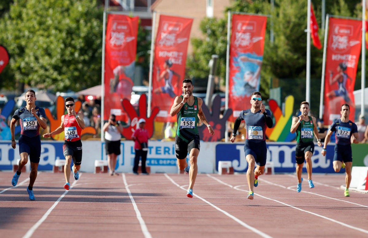 Óscar Husillos gana los 400 metros en el campeonato de España de atletismo Óscar Husillos gana los 400 metros en el campeonato de España de atletismo