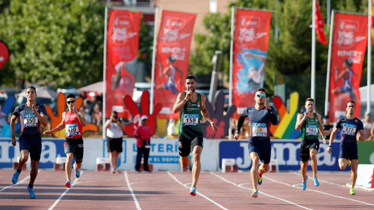 La final de los 400 del campeonato de España