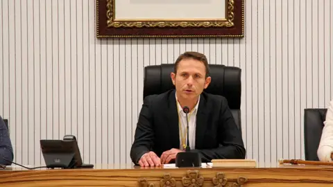 El alcalde de Torre-Pacheco, Antonio León El alcalde de Torre-Pacheco, Antonio León