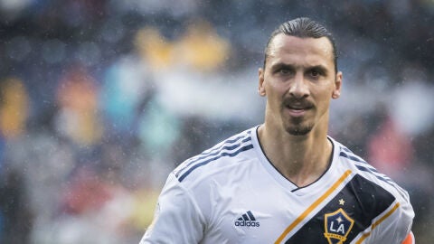 Ibrahimovic, con los Galaxy