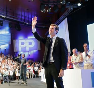 Pablo Casado en el Congreso Extraordinario del PP Pablo Casado en el Congreso Extraordinario del PP