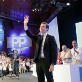 Pablo Casado en el Congreso Extraordinario del PP