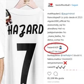 La encuesta sobre Hazard con el comentario de su hermano La encuesta sobre Hazard con el comentario de su hermano