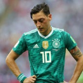 Mesut Özil con la selección alemana