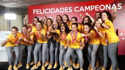 La selecci&oacute;n espa&ntilde;ola de f&uacute;tbol femenino sub19