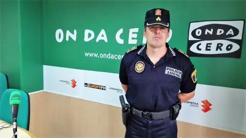 César Zaragoza, comisario principal de la Policía Local de Elche. César Zaragoza, comisario principal de la Policía Local de Elche.