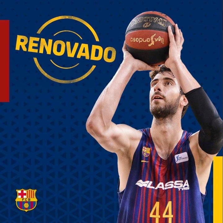 Ante Tomic renueva dos años con el Barcelona Ante Tomic renueva dos años con el Barcelona