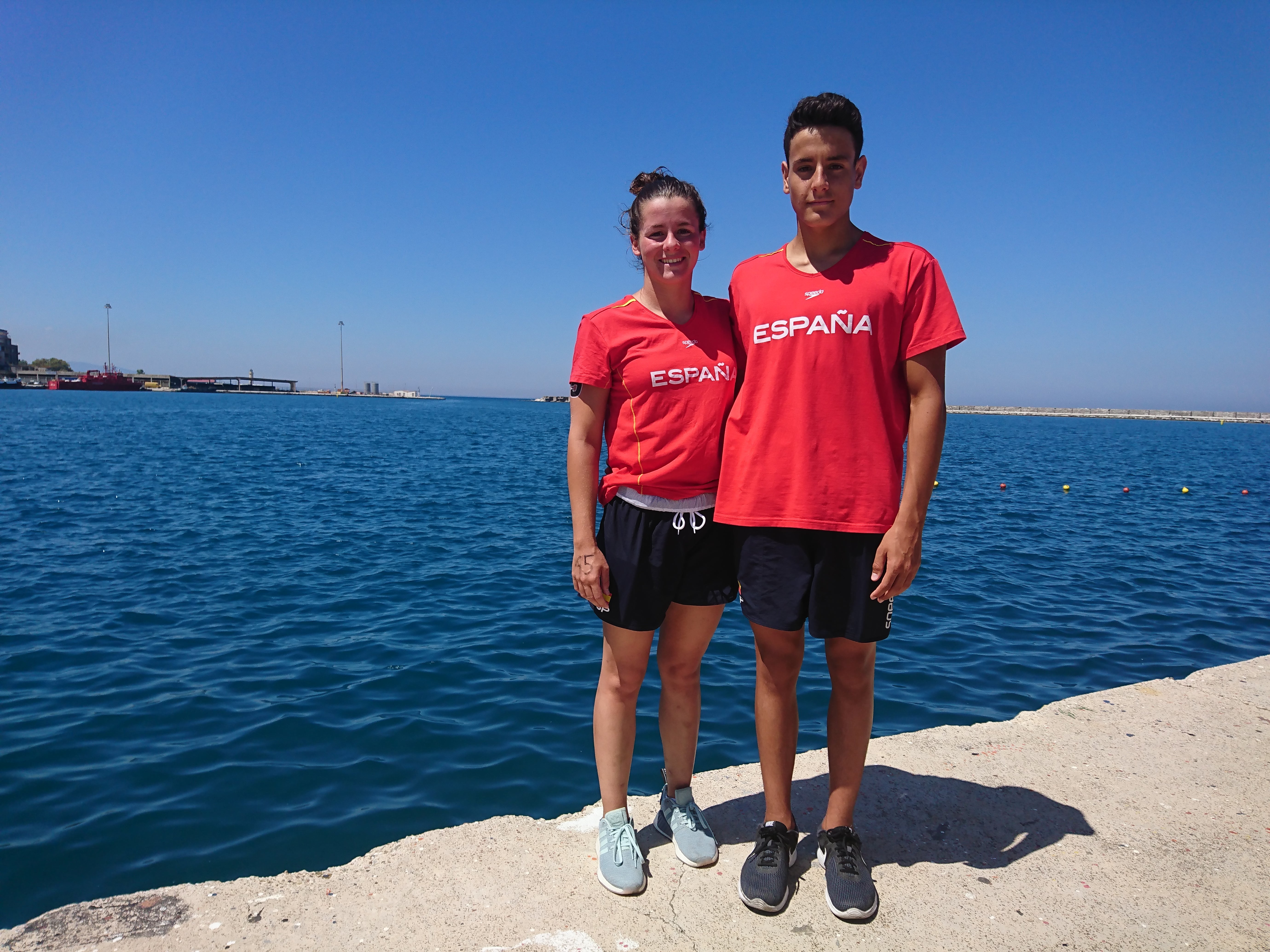 Dos nadadores de Aguas Abiertas del CT Elche debutan con la Selección Internacional Dos nadadores de Aguas Abiertas del CT Elche debutan con la Selección Internacional