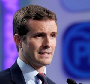 Foto de archivo de Pablo Casado, presidente del PP Foto de archivo de Pablo Casado, presidente del PP