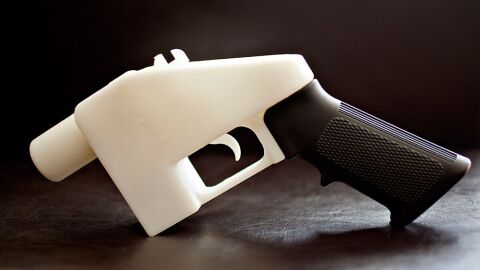 Arma creada con una impresora 3D