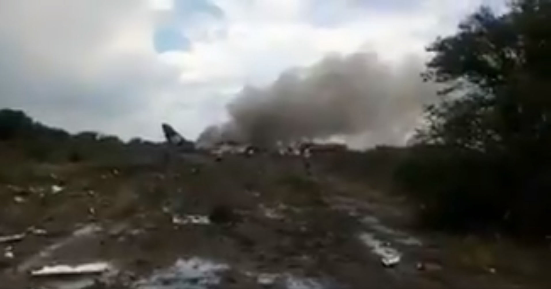 Un avión de pasajeros de la compañía Aeroméxico se estrella en el norte de México Un avión de pasajeros de la compañía Aeroméxico se estrella en el norte de México