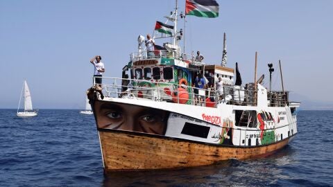 'La Flotilla de la Libertad' en el Mediterr&aacute;neo hacia la Franja de Gaza