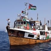 'La Flotilla de la Libertad' en el Mediterráneo hacia la Franja de Gaza