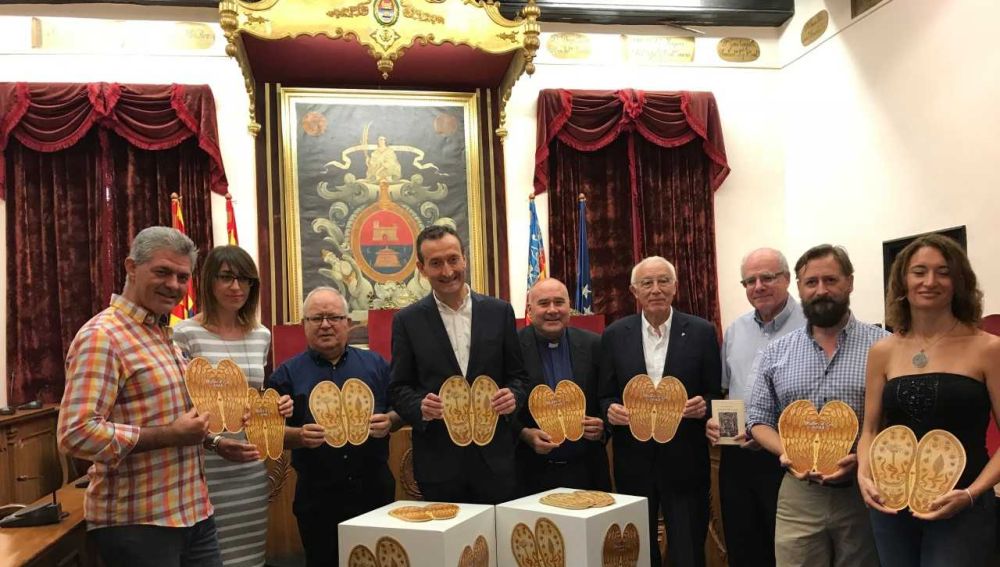 Presentación del abanico del Misteri d'Elx de 2018