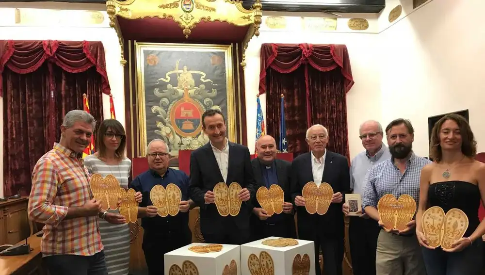 Presentación del abanico del Misteri d'Elx de 2018 Presentación del abanico del Misteri d'Elx de 2018
