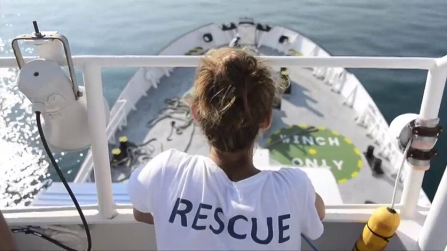 El buque 'Aquarius' regresa al Mediterr&aacute;neo tras escalar en Marsella