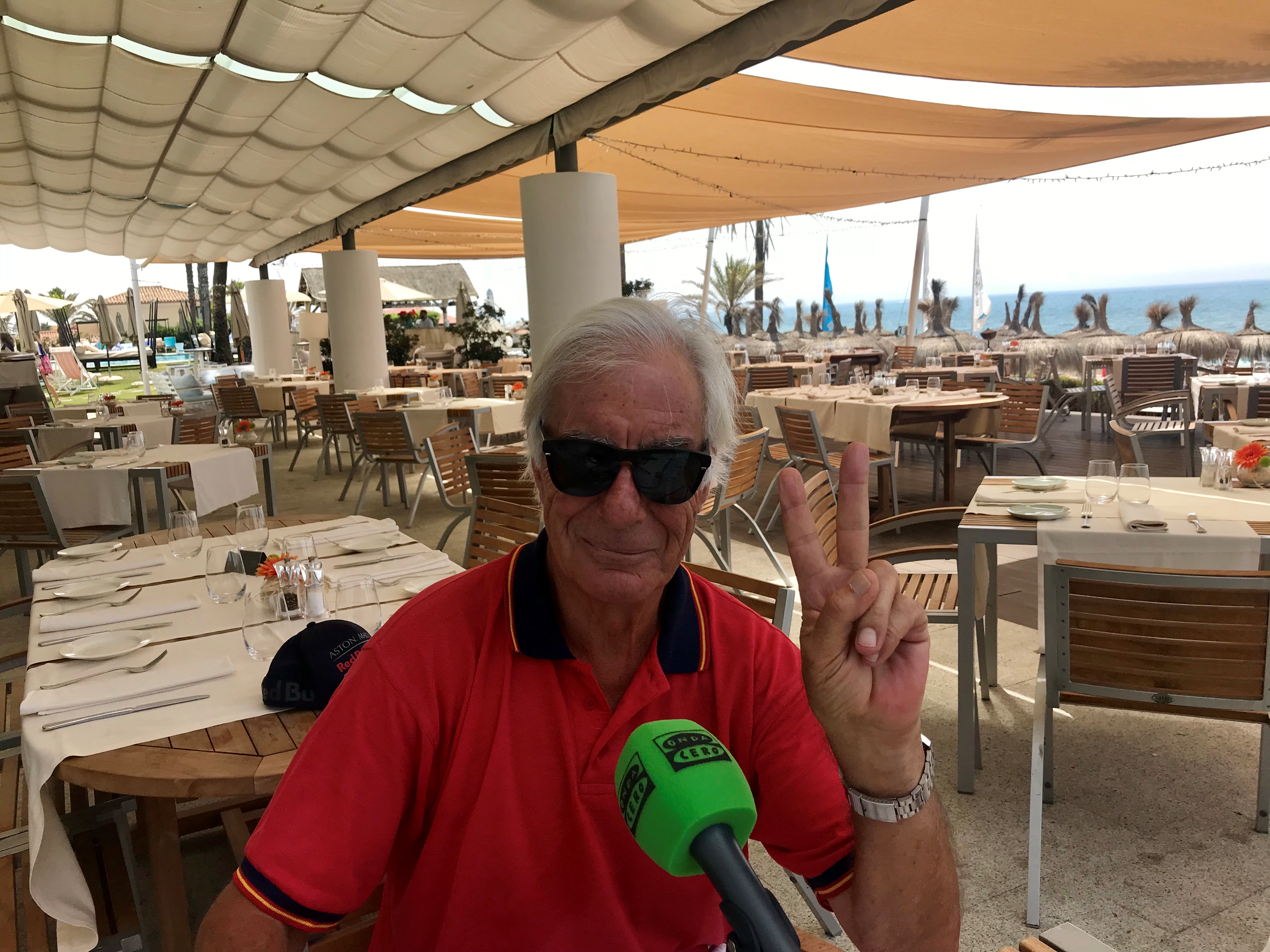 Marbella en la Onda, 1 agosto 2018, Concha Montes y Julio Rodríguez Marbella en la Onda, 1 agosto 2018, Concha Montes y Julio Rodríguez