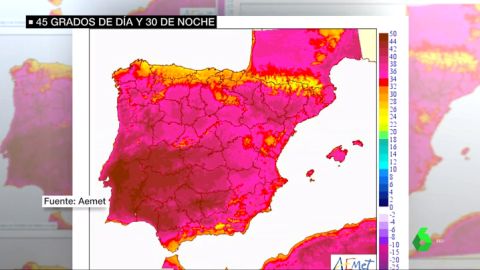 La ola de calor azota Espa&ntilde;a con temperaturas de hasta 44 grados: Badajoz, en alerta roja por temperaturas extremas