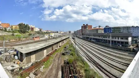 Espacio ferroviarios en Santander Afectados por la integración ferroviaria de la capital cántabra