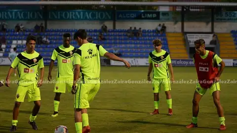 Los chicos del Ilicitano en un partido de la pretemporada Los chicos del Ilicitano en un partido de la pretemporada