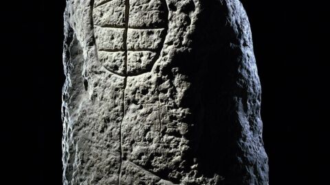 Tumba megal&iacute;tica diosa del dolmen de Langeneichst&auml;dt. 