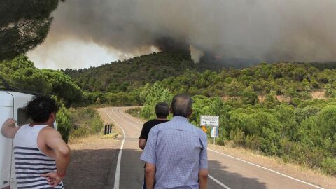 Incendio en Huelva