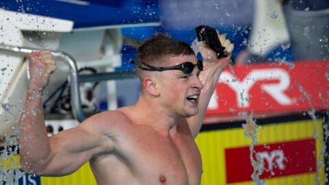 Adam Peaty, en los campeonatos de Europa en Glasgow