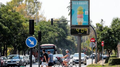 Ola de calor en Espa&ntilde;a