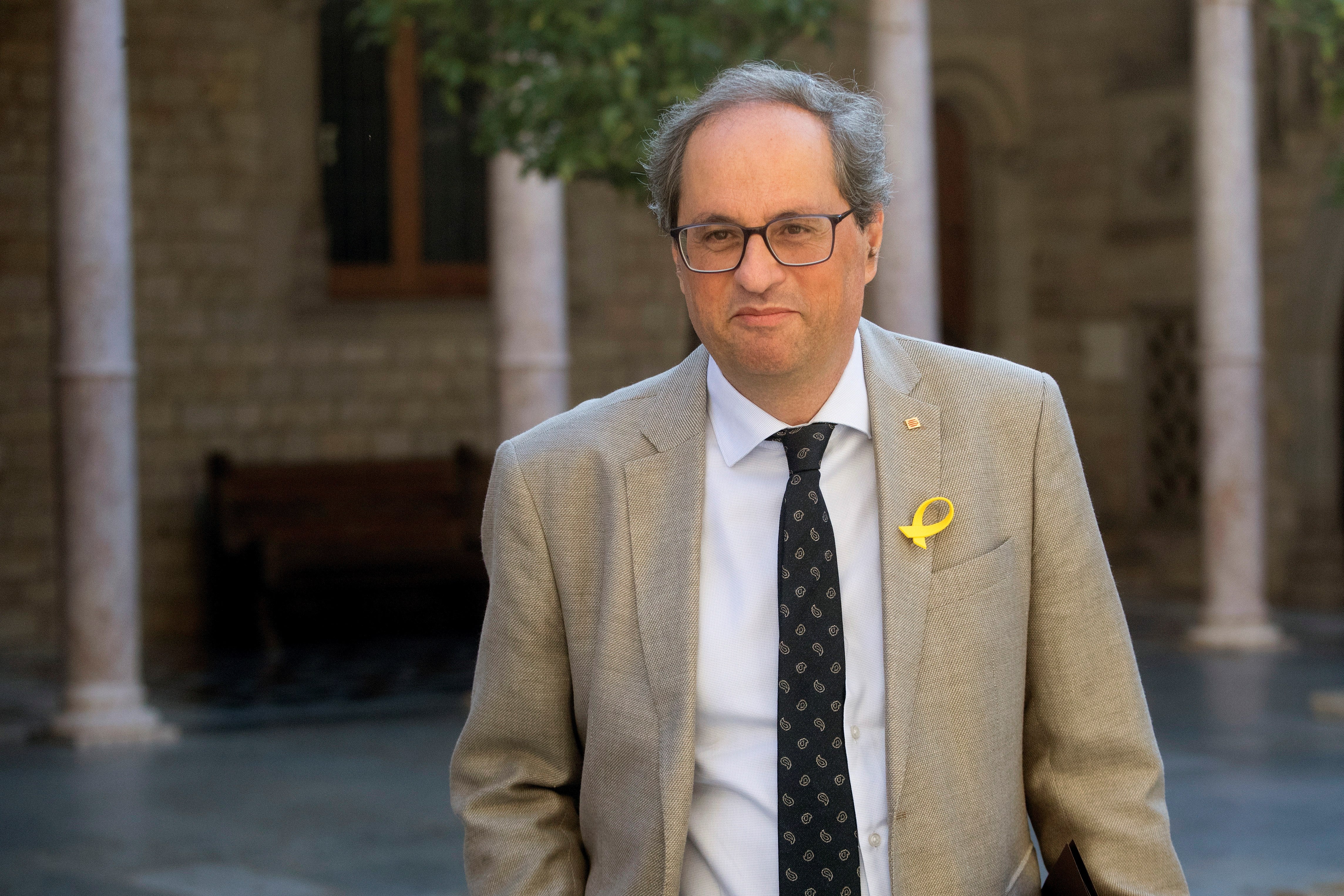 Quim Torra pide medidas a la delegada del Gobierno en Cataluña ante las "expresiones intolerables" de Policía y Guardia Civil Quim Torra pide medidas a la delegada del Gobierno en Cataluña ante las "expresiones intolerables" de Policía y Guardia Civil