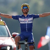Julian Alaphilippe, en una etapa de Tour de Francia Julian Alaphilippe, en una etapa de Tour de Francia