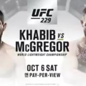 Khabib vs McGregror, el próximo 6 de octubre