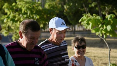 El hist&oacute;rico etarra Santi Potros a su salida de prisi&oacute;n.