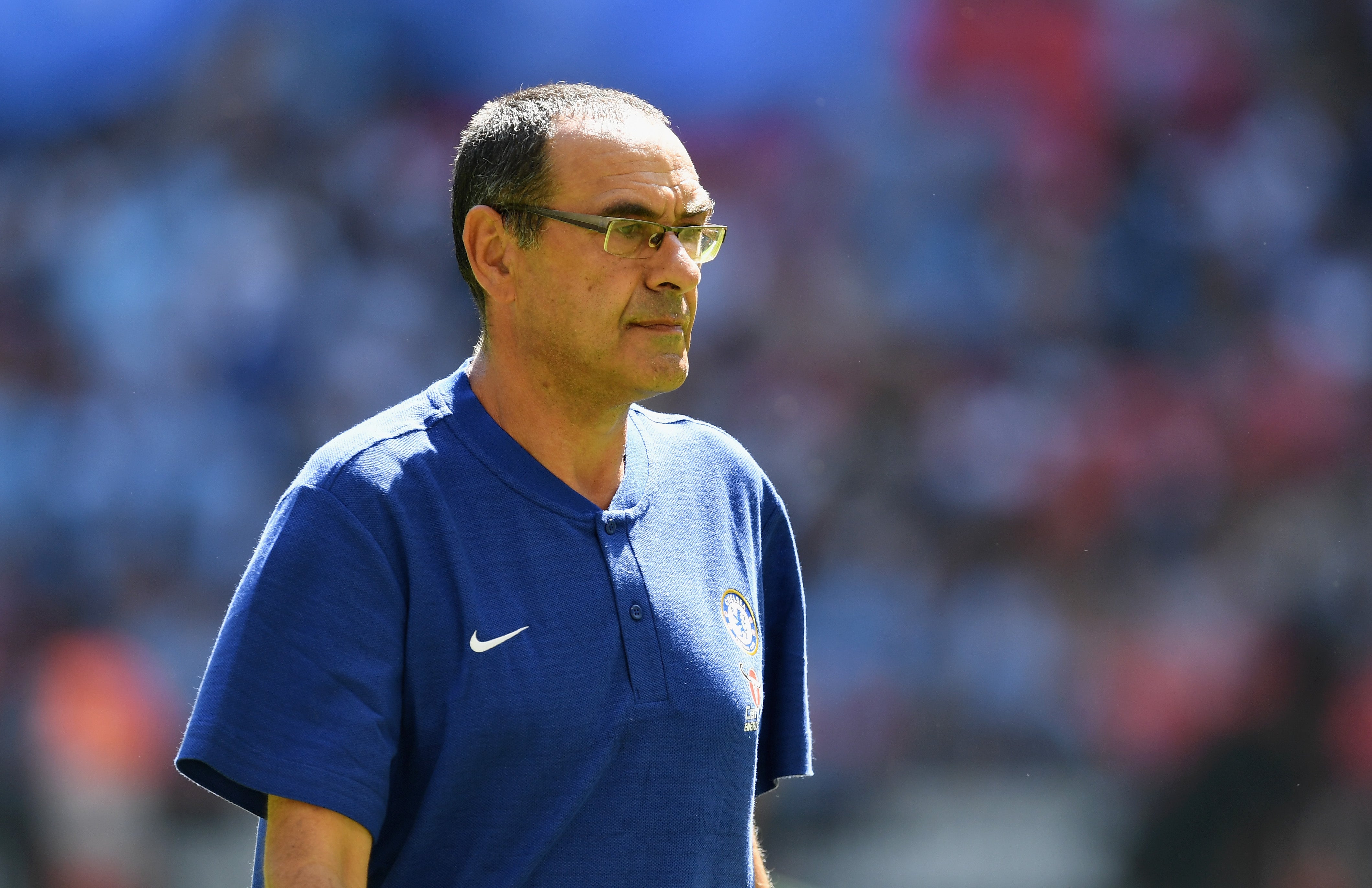 Sarri, respecto a Courtois: "Quiero futbolistas que jueguen con un alto nivel de motivación" Sarri, respecto a Courtois: "Quiero futbolistas que jueguen con un alto nivel de motivación"
