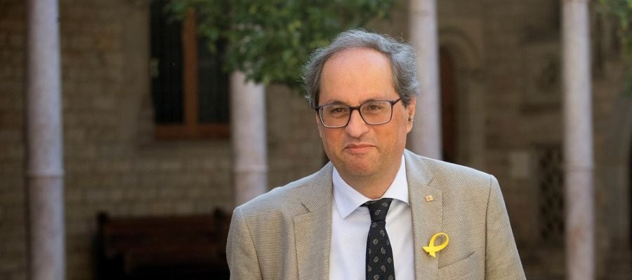 El presidente de la Generalitat, Quim Torra El presidente de la Generalitat, Quim Torra