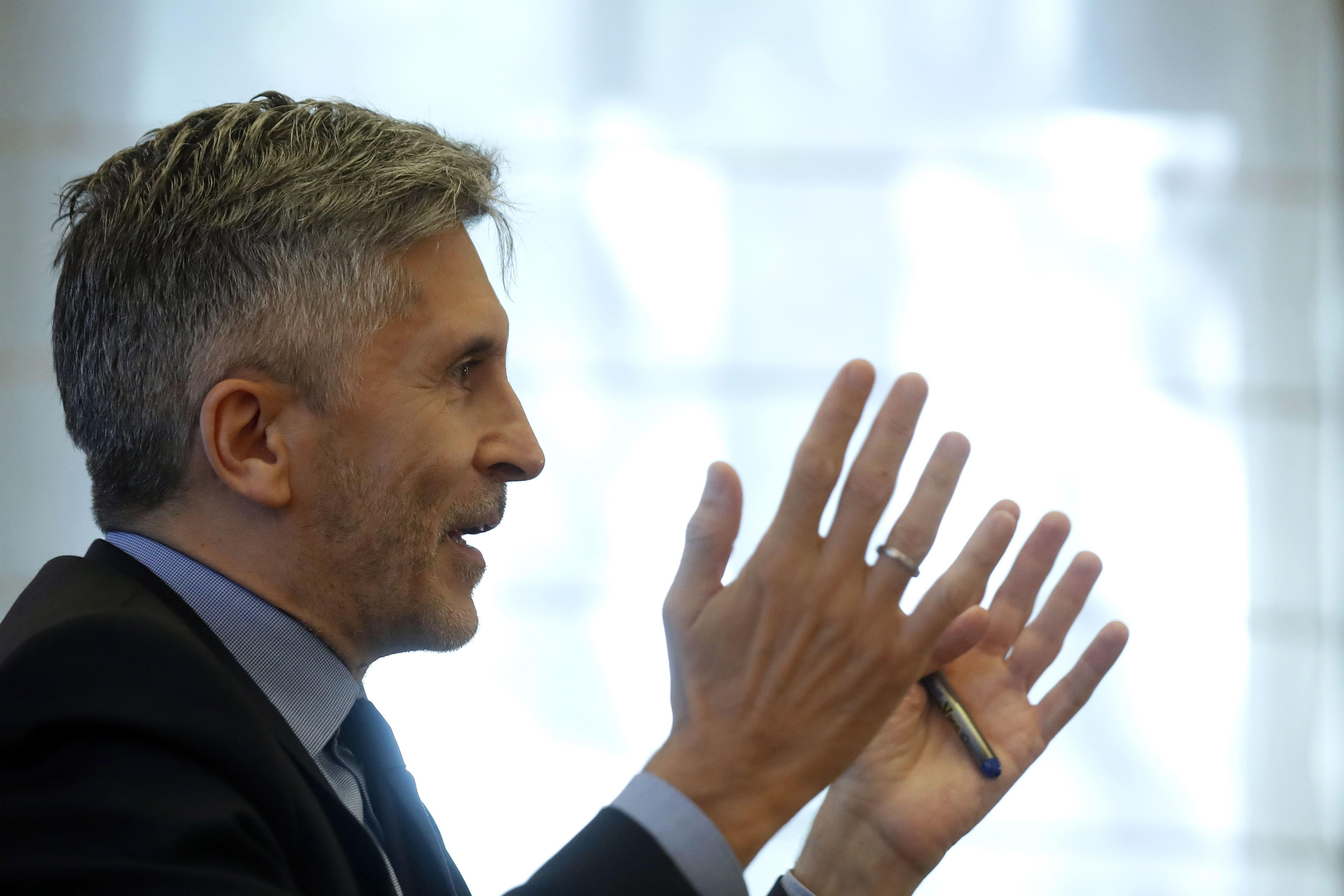 Marlaska avisa: "No vamos a permitir una inmigración violenta" Marlaska avisa: "No vamos a permitir una inmigración violenta"