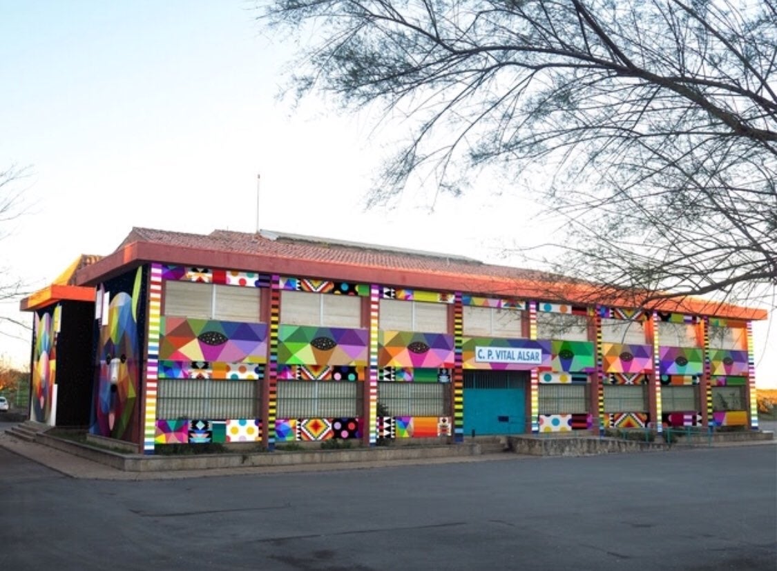 Okuda: "Me gusta transformar un espacio clásico en contemporáneo" Okuda: "Me gusta transformar un espacio clásico en contemporáneo"