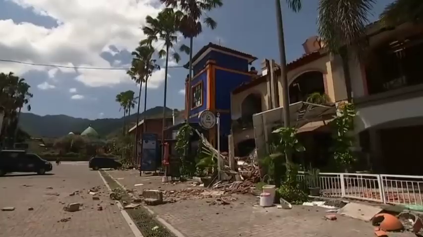 Un terremoto de magnitud 5,9 golpea la maltrecha isla indonesia de Lombok Un terremoto de magnitud 5,9 golpea la maltrecha isla indonesia de Lombok