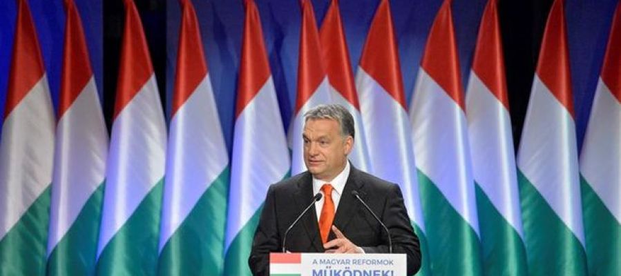 En la imagen el presidente de Hungría Viktor Orbán En la imagen el presidente de Hungría Viktor Orbán