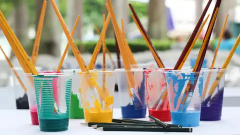 Pintura y pinceles Mr Plinton