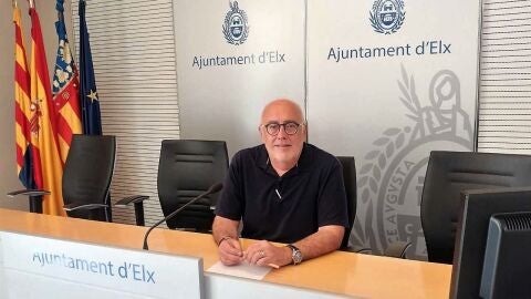 Jos&eacute; P&eacute;rez, concejal de Fiestas en el Ayuntamiento de Elche