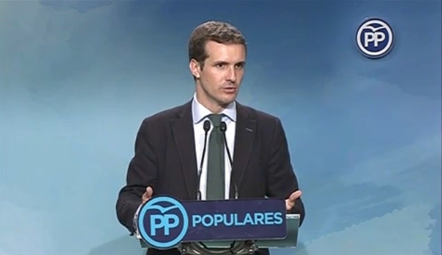 Casado descarta dimitir y afirma tener "absoluta tranquilidad" de haber hecho lo correcto en su máster Casado descarta dimitir y afirma tener "absoluta tranquilidad" de haber hecho lo correcto en su máster