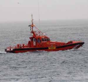En la imagen una embarcación de Salvamento Marítimo En la imagen una embarcación de Salvamento Marítimo