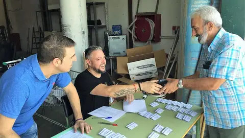 Reparto de pólvora Alardo