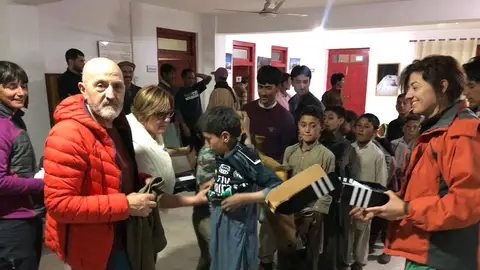 Sebastián Álvaro involucrado en el proyecto del Valle del Hushe Sebastián Álvaro involucrado en el proyecto del Valle del Hushe