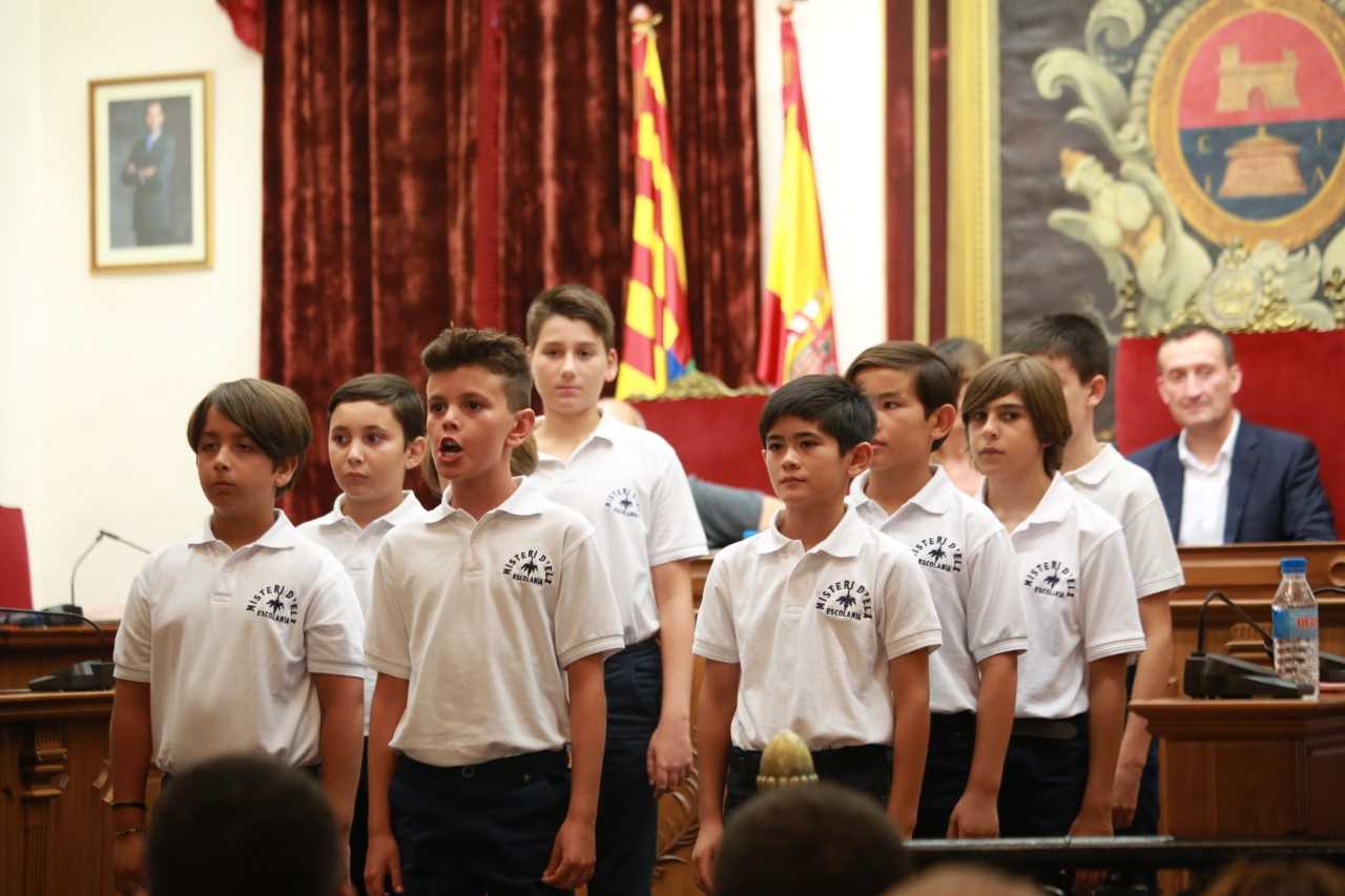 Las voces del Misteri d’Elx están a punto para el inicio de las representaciones Las voces del Misteri d’Elx están a punto para el inicio de las representaciones