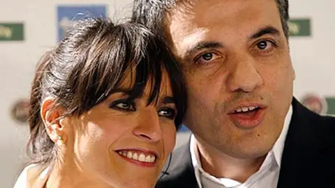 Lucio Godoy y Bebe en la ceremonia de los Goyas 2007