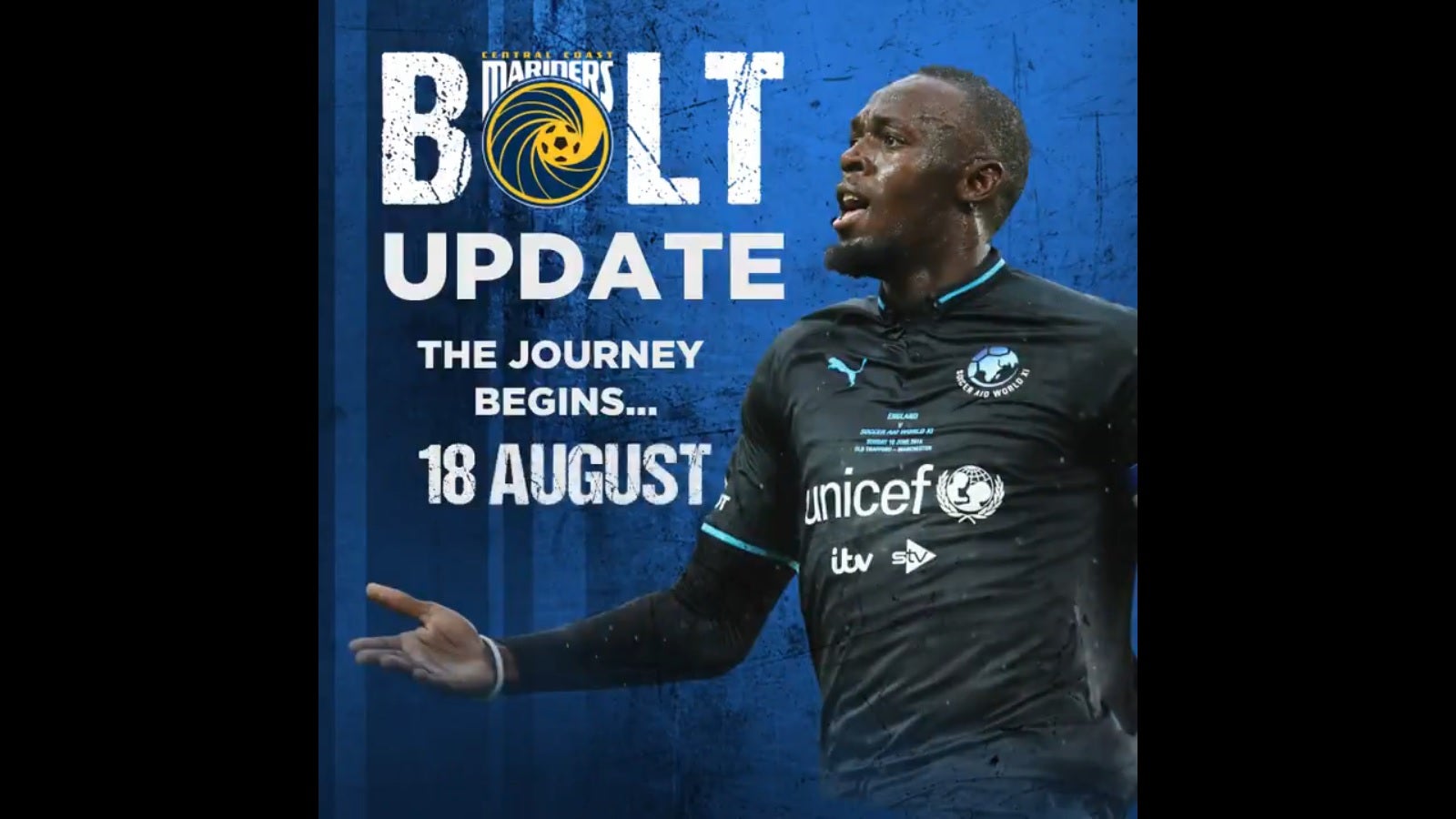 Usain Bolt cumple su sueño y 'ficha' por el Central Coast Mariners australiano Usain Bolt cumple su sueño y 'ficha' por el Central Coast Mariners australiano