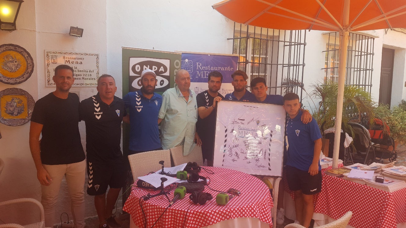 En 'Los Deportes de Marbella en la Onda' presentamos el patrocinio de Restaurante Mena a la cantera del Marbella FC En 'Los Deportes de Marbella en la Onda' presentamos el patrocinio de Restaurante Mena a la cantera del Marbella FC