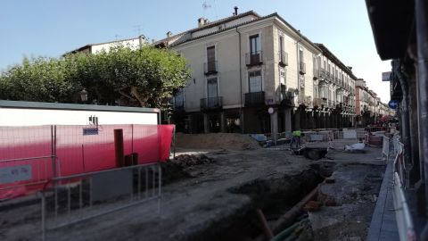 Obras Plaza Cervantes 