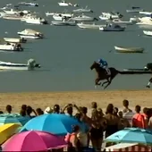Llegan las carreras de caballos en la playa de Sanlúcar Llegan las carreras de caballos en la playa de Sanlúcar
